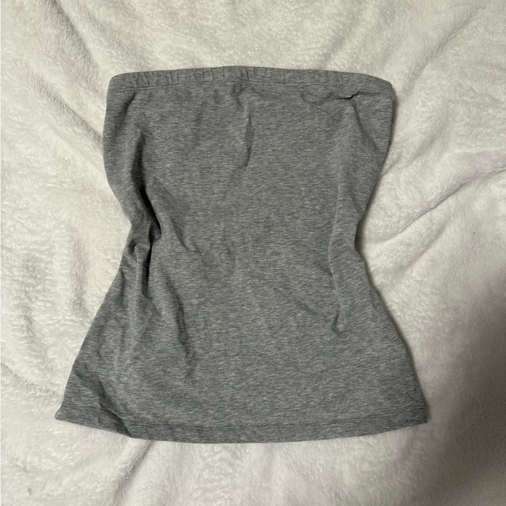 Gray Tube Top